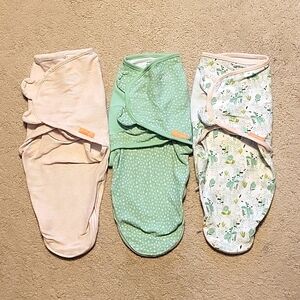 SwaddleMe velcro baby swaddles